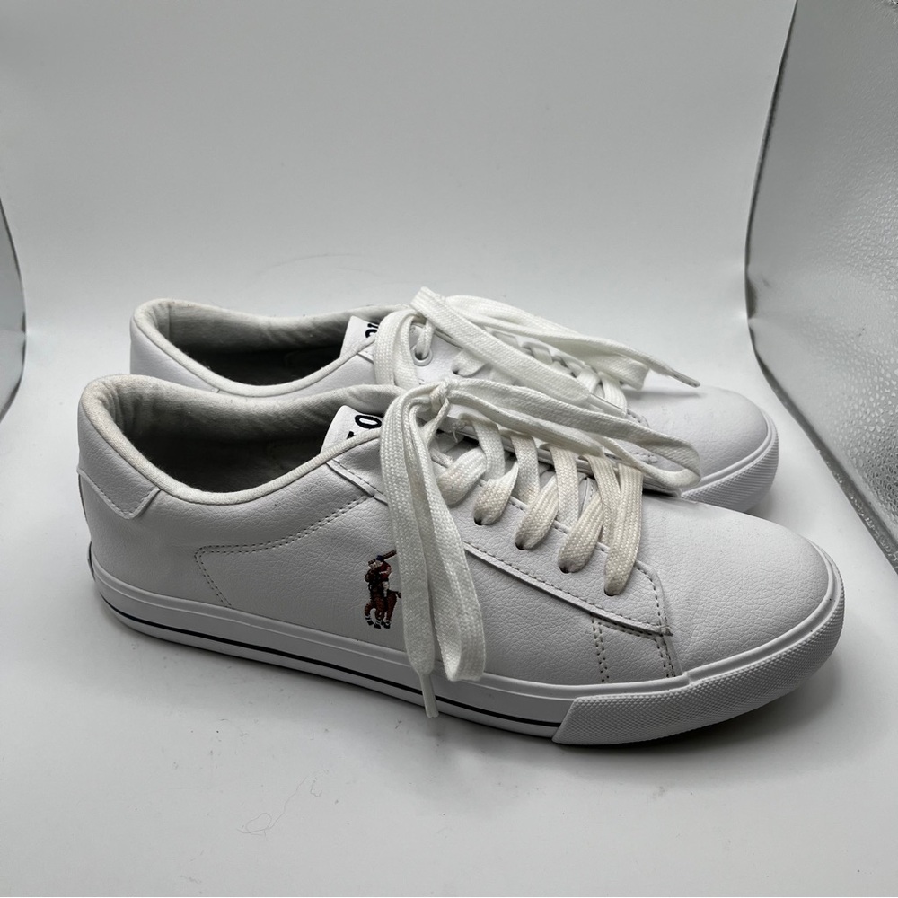 Polo Ralph Lauren mensWhite Easten II Sneakers Size US 6.5